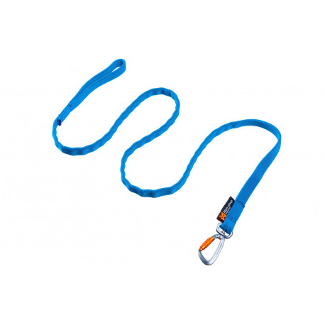 Ligne de trait amortie Bungee leash Non-stop Bleue 2m