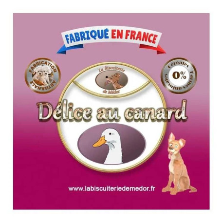 Canard (Quantité : Pot 100g - Chien)