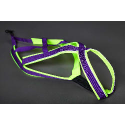 Harnais ACTICANI THUNDER Violet rembourrage Lemon