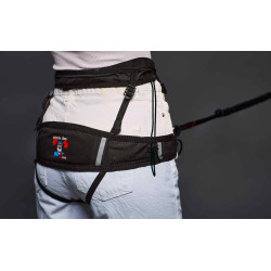 Le baudrier canicross Acticani Forest est stable, léger, et pratique!