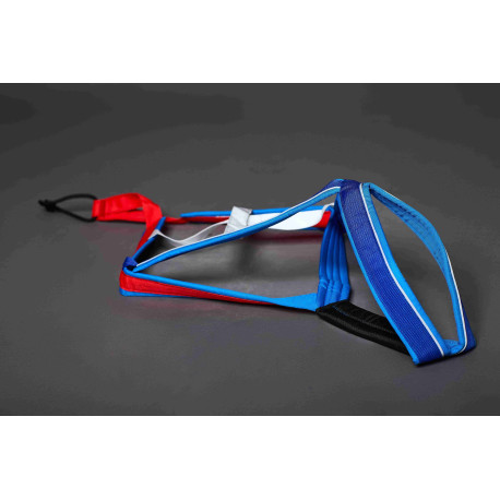 Harnais ACTICANI THUNDER bleu blanc rouge