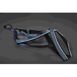 Harnais ACTICANI THUNDER Gris clair rembourrage noir