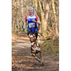 Harnais ACTICANI THUNDER Violet rembourrage Lemon