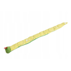 Jouet serpent long et extensible avec couineur 1m!