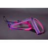 Harnais ACTICANI THUNDER violet et rose COURT