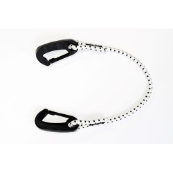 Inter-cou (neck line) élastique avec mousquetons plastiques Lumac