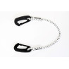 Inter-cou (neck line) élastique avec mousquetons plastiques Lumac