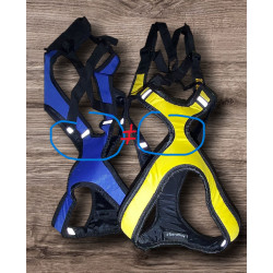 Différence entre le Korben (en bleu) et le nouveau 2.0 (en jaune)