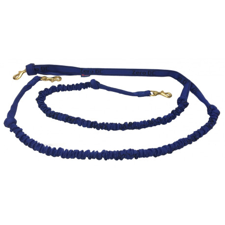 Ligne de trait amortie 2 chiens zero dc