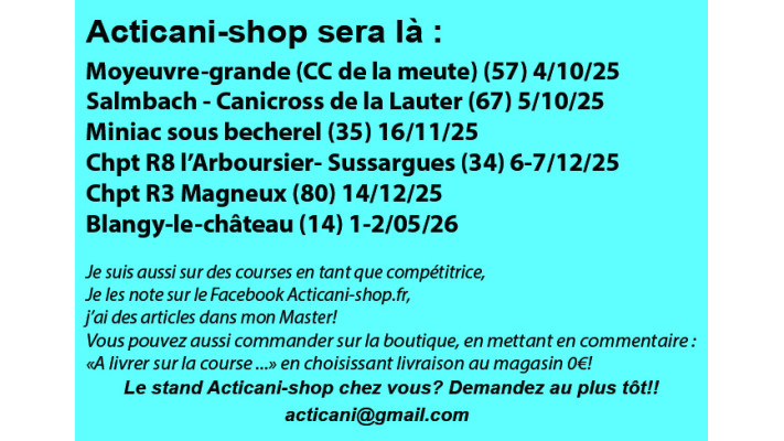 Stands acticani-shop 2025