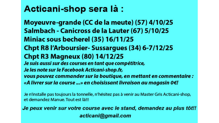 Stands acticani-shop 2025